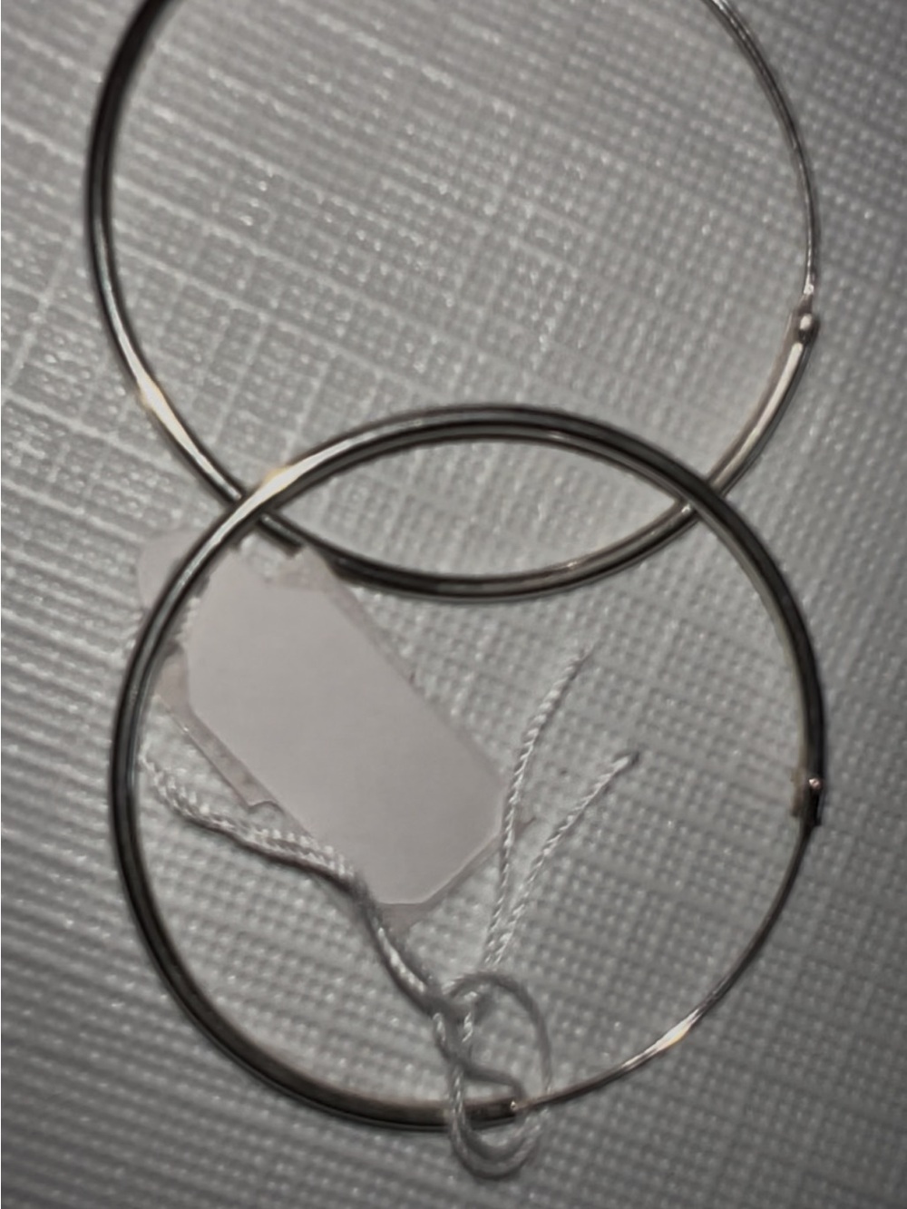 Polished Silver Hoop Earrings - Sleek Women's Hoops